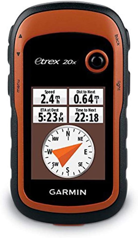 Garmin eTrex 20x Navegador GPS outdoor portátil 010-00970-10